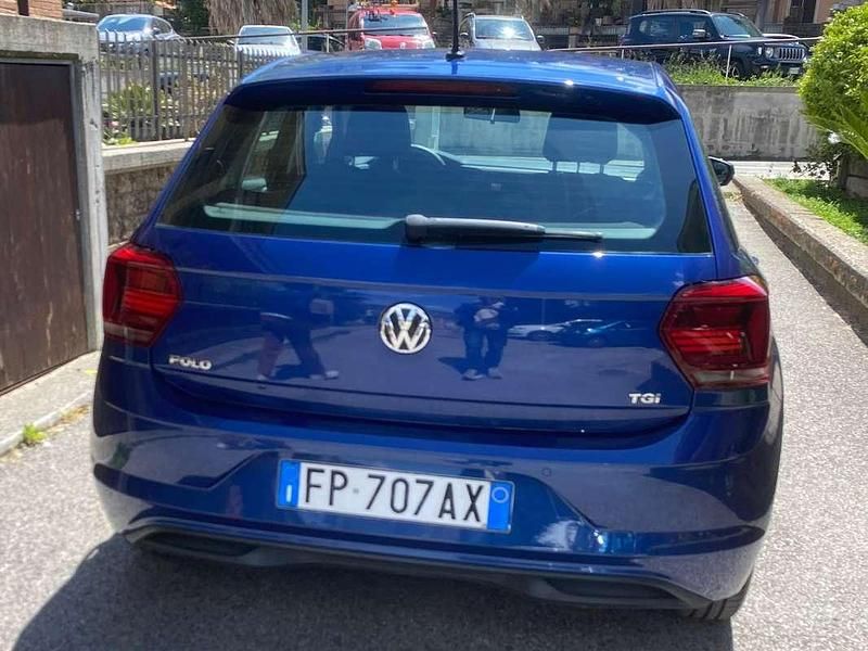 Occasion VW Polo Comfortline 90 ch (66 kW) 2018 Bleue Citadine