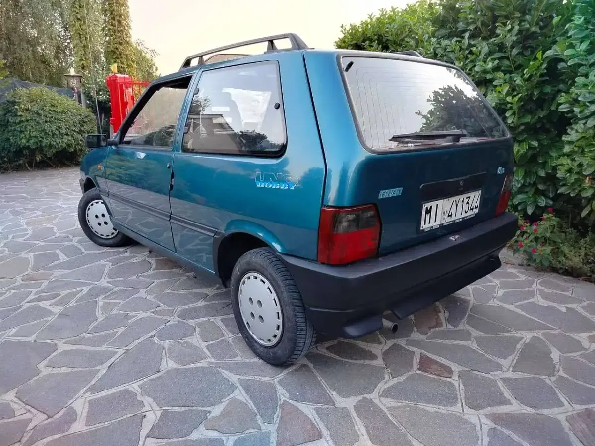 Usata Fiat Uno 45 CV (33 kW) 1993 Blu mare metallizzato 445 Utilitaria