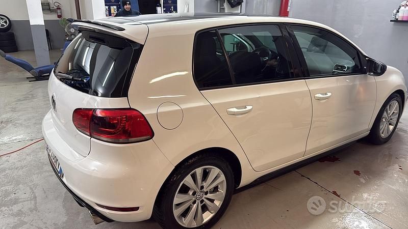 Usata VW Golf VI GTD 170 CV (125 kW) 2011 Bianco Utilitaria