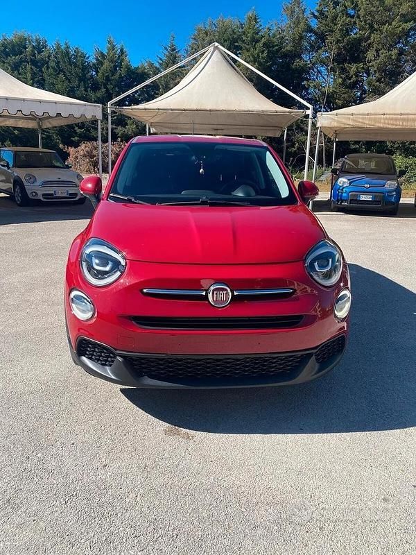 Usata Fiat 500X Lounge 120 CV (88 kW) 2018 Rosso SUV