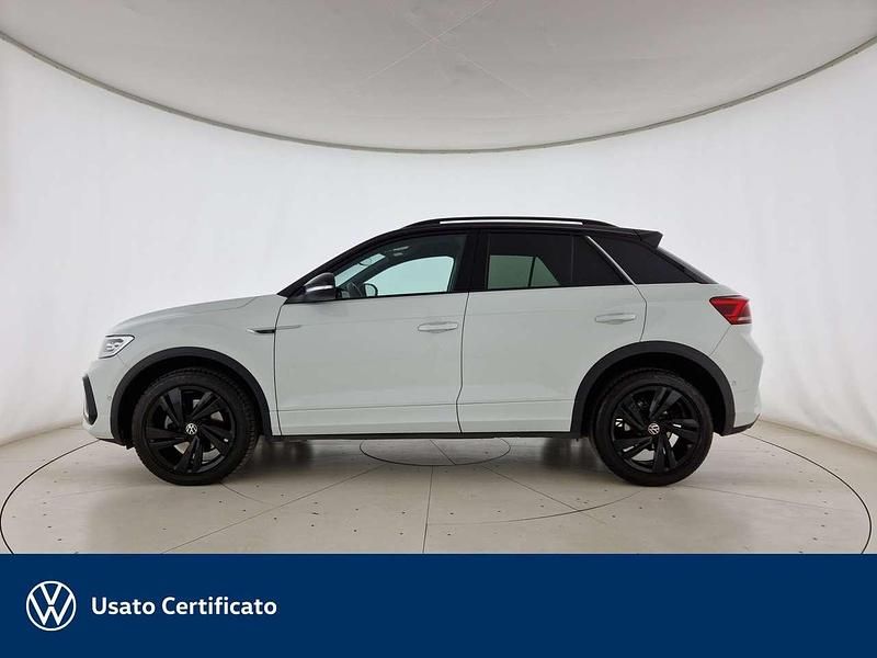 Usata VW T-Roc R-line Plus 150 CV (110 kW) 2025 Pure white nero SUV