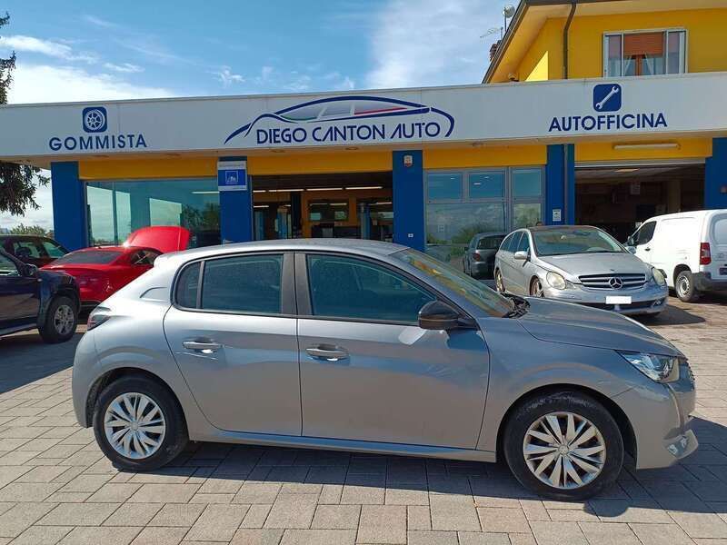 Usata Peugeot 208 Active 75 CV (55 kW) 2022 Grigio Utilitaria