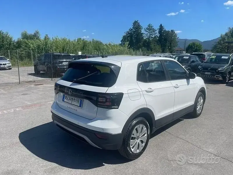 Usata VW T-Cross 95 CV (69 kW) 2021 Bianco SUV
