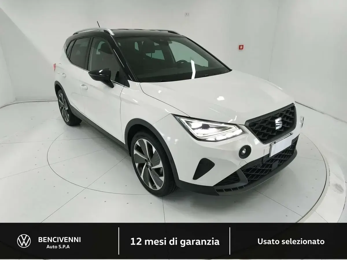 Usata Seat Arona FR 90 CV (66 kW) 2021 Bianco SUV