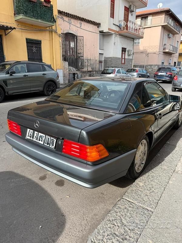 Usata Mercedes SL500 1992 Nero Cabrio