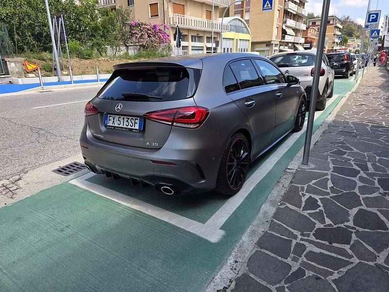 Usata Mercedes A35 AMG AMG 306 CV (225 kW) 2019 Grigio Berlina