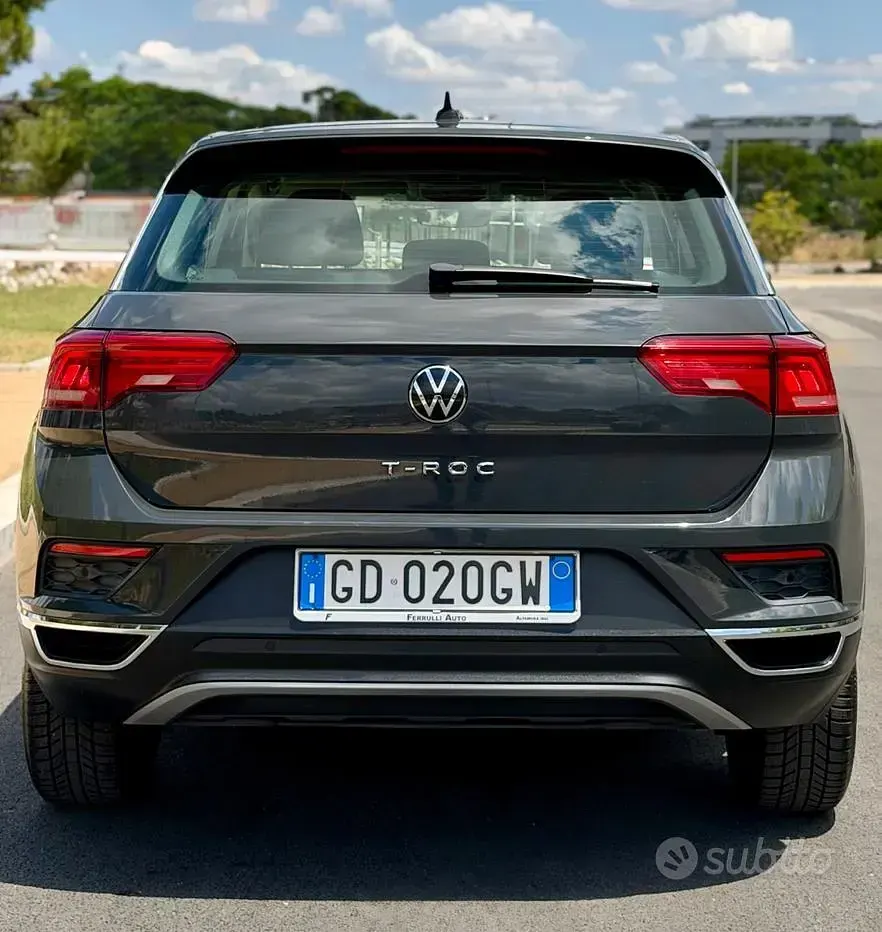 Usata VW T-Roc Style 115 CV (84 kW) 2021 Grigio SUV