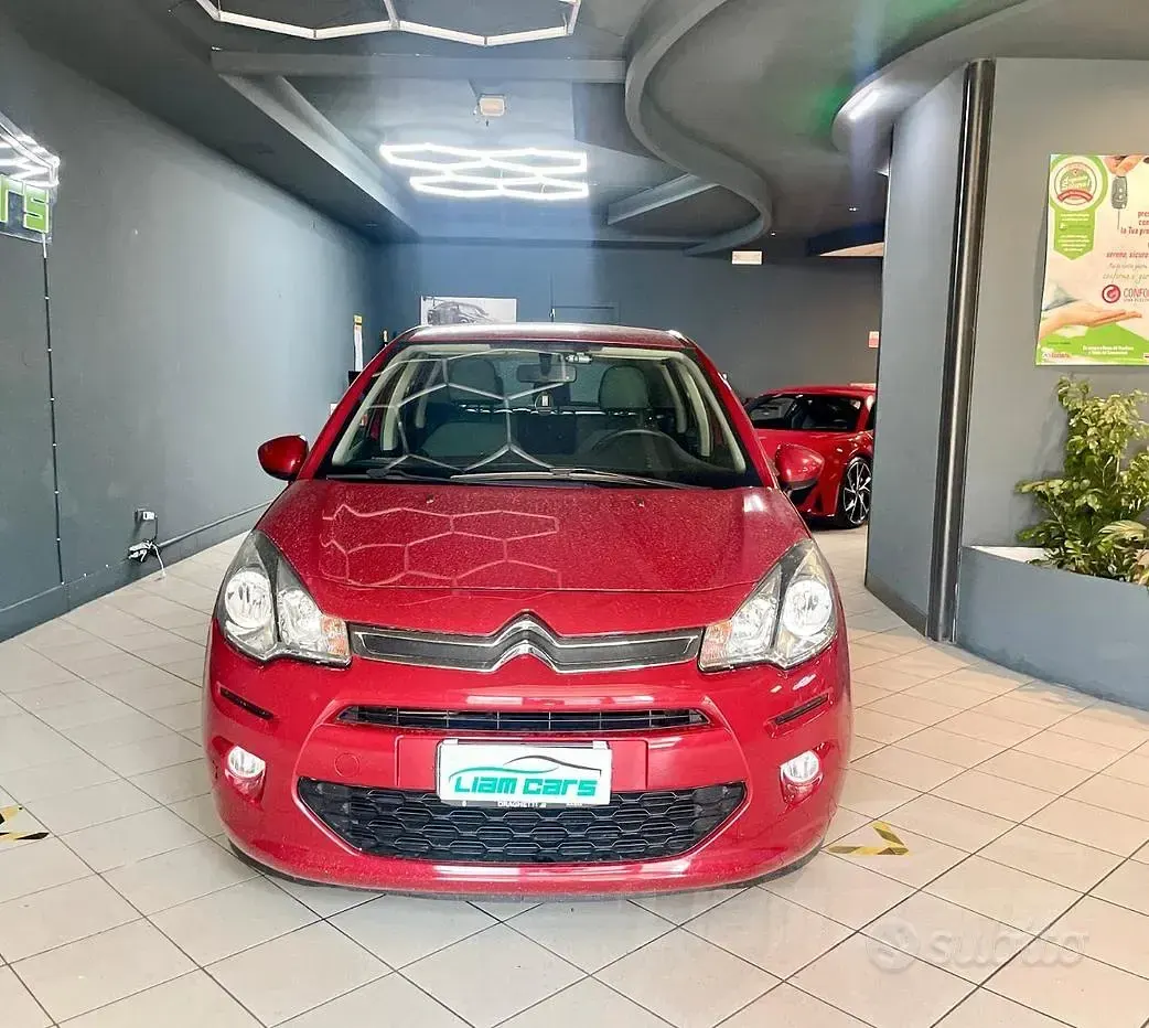 Usata Citroën C3 Live 68 CV (50 kW) 2016 Rosso Berlina