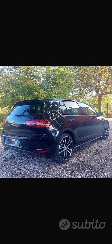 Usata VW Golf VII GTD 184 CV (135 kW) 2014 Nero Berlina