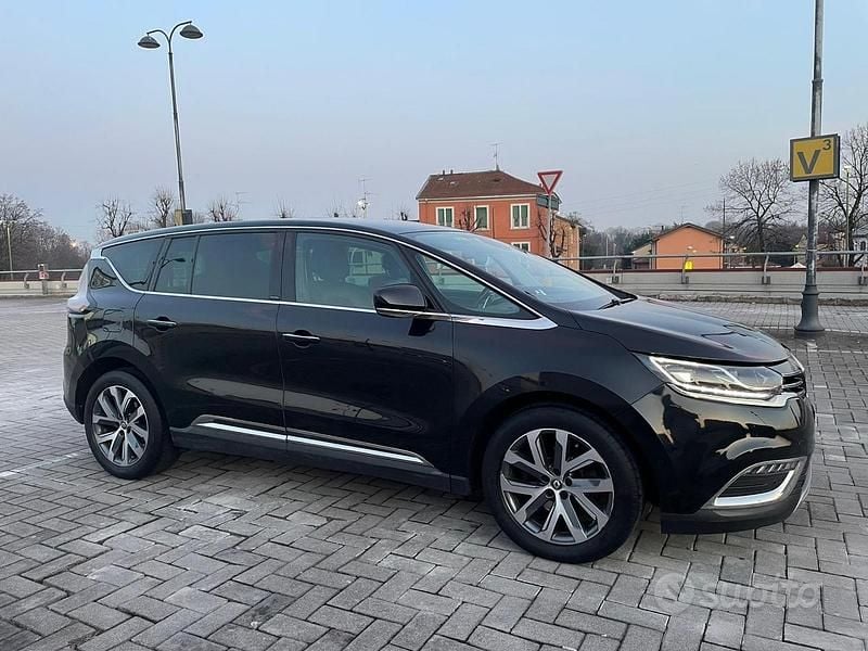 Usado Renault Espace Initiale Paris 160 CV (117 kW) 2016 Negro Monovolumen