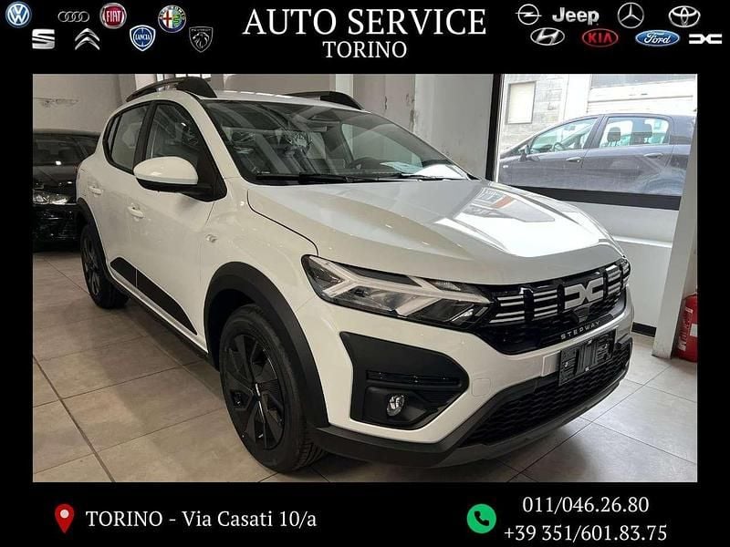 Nuova Dacia Sandero Expression 120 CV (88 kW) 2025 Bianco ghiaccio Berlina