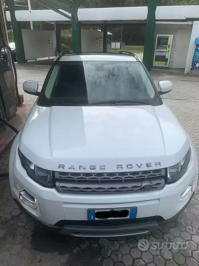 Usata Land Rover Range Rover evoque Pure 150 CV (110 kW) 2013 Bianco SUV