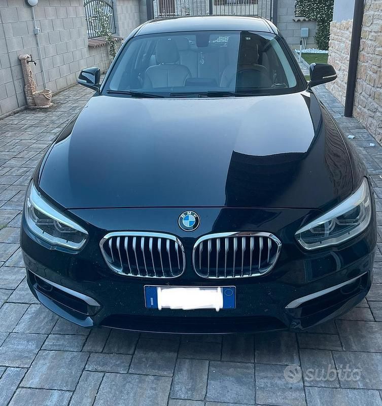Usata BMW 116 Efficient Dynamics 2016 Nero Utilitaria