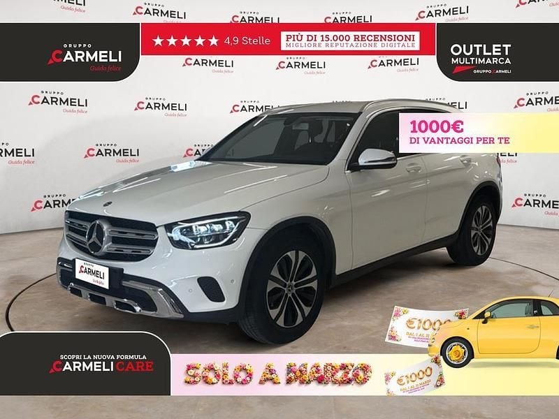 Usata Mercedes GLC200 163 CV (119 kW) 2020 Bianco SUV