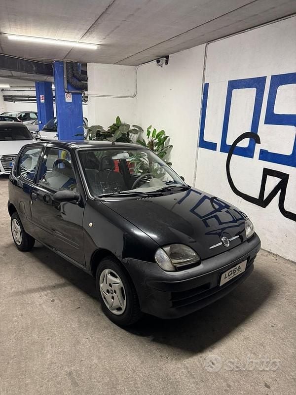 Usata Fiat 600 Active 54 CV (39 kW) 2008 Nero Utilitaria