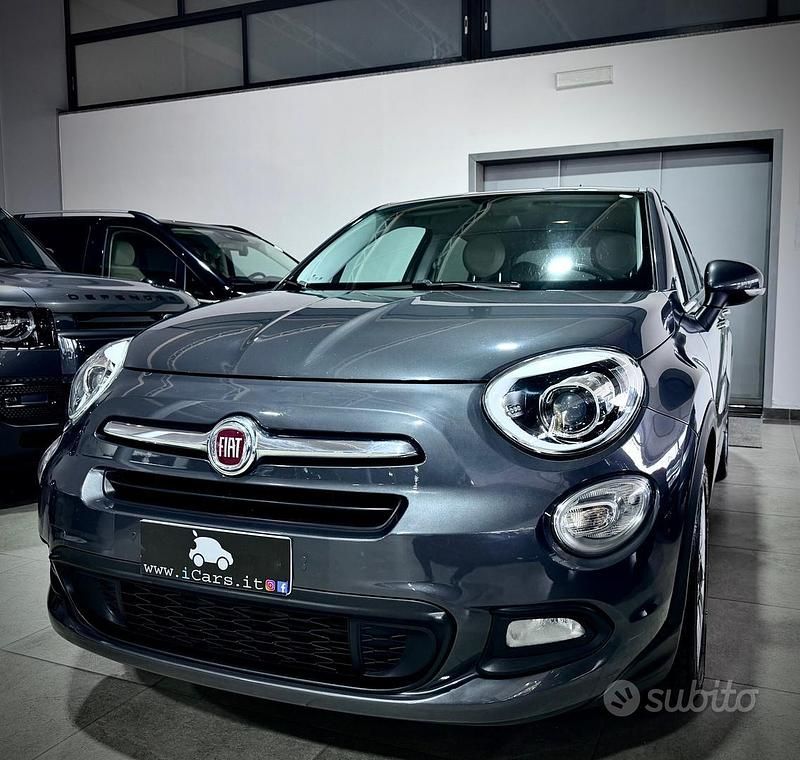 Usata Fiat 500X Lounge 120 CV (88 kW) 2017 Grigio SUV