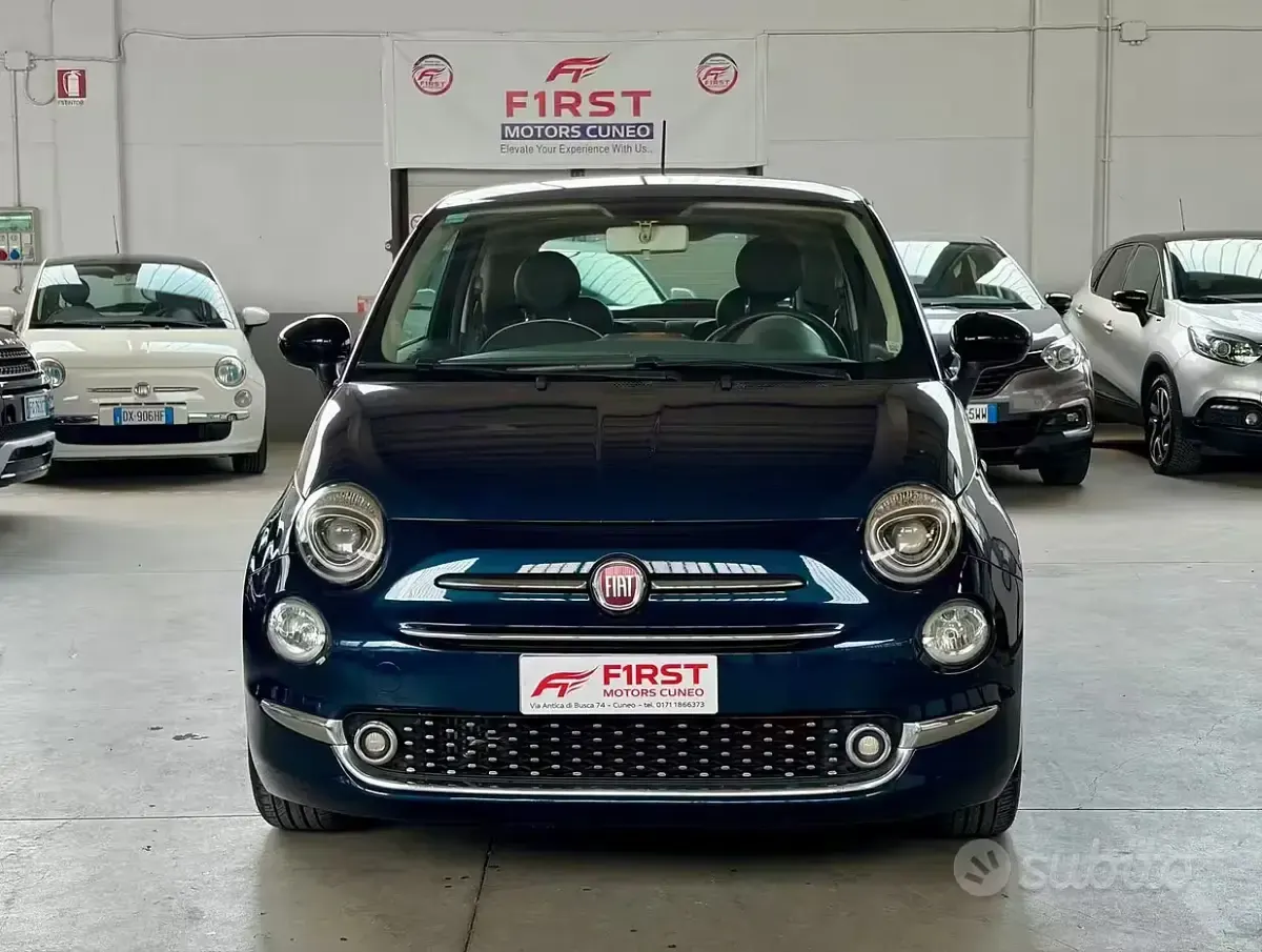 Usata Fiat 500 Riva 95 CV (69 kW) 2016 Bluazzurro Berlina