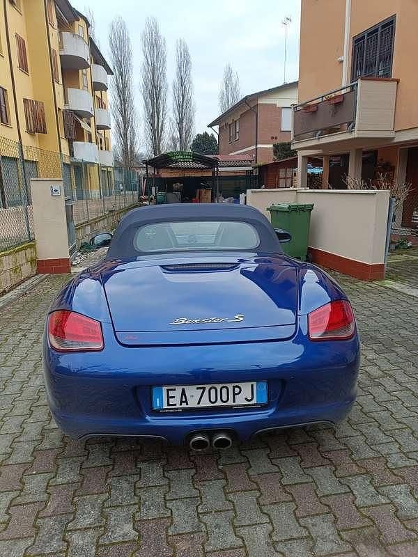 Usata Porsche Boxster 310 CV (228 kW) 2009 Blu Cabrio