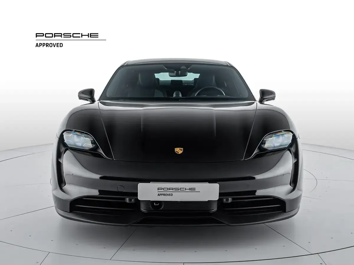 Usata Porsche Taycan 4S Performance Package 22 kW (30 CV) 2023 Nero jet metallizzato Berlina