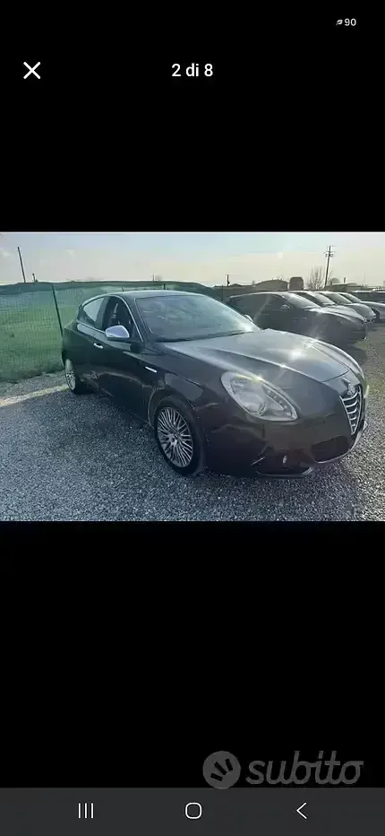 Usata Alfa Romeo Giulietta 120 CV (88 kW) 2010 Nero Utilitaria