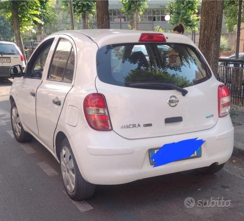 Usata Nissan Micra 80 CV (58 kW) 2012 Bianco Utilitaria
