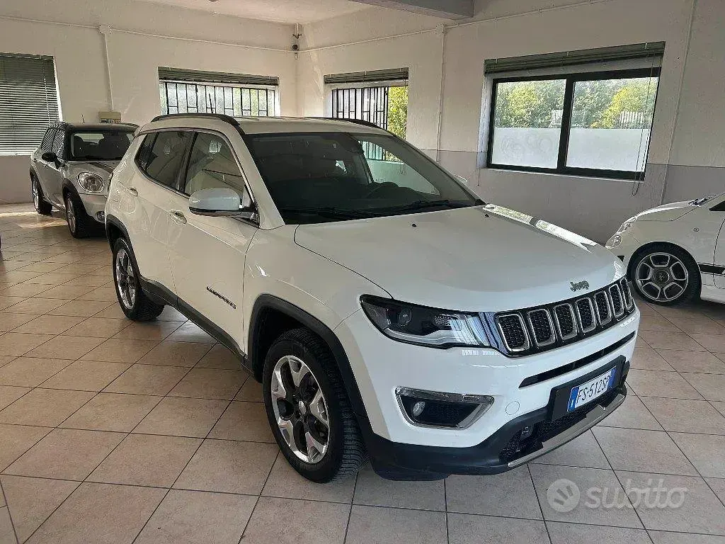 Usata Jeep Compass Limited 140 CV (102 kW) 2018 Bianco SUV