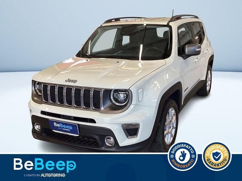 Bianco pastello Usata 2021 Jeep Renegade Limited SUV | 18.900 € (Buon prezzo) - Immagine 1/3