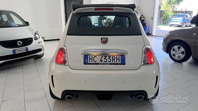 Usata Abarth 500C 135 CV (99 kW) 2012 Bianco Cabrio