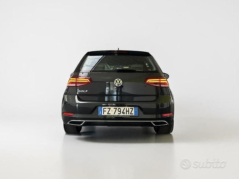 Usata VW Golf VII Executive 116 CV (85 kW) 2019 Grigio Berlina