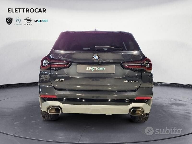 Usata BMW X3 Efficient Dynamics 190 CV (139 kW) 2022 Grigio SUV