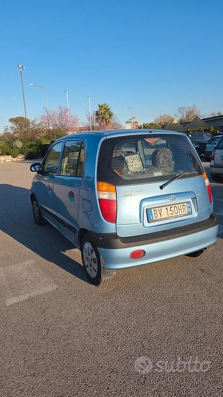 Usata Hyundai Atos 58 CV (42 kW) 2001 Blu Utilitaria
