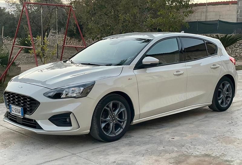Bianco Usata 2020 Ford Focus ST-Line Berlina | 19.800 € (Molto cara) - Immagine 1/4
