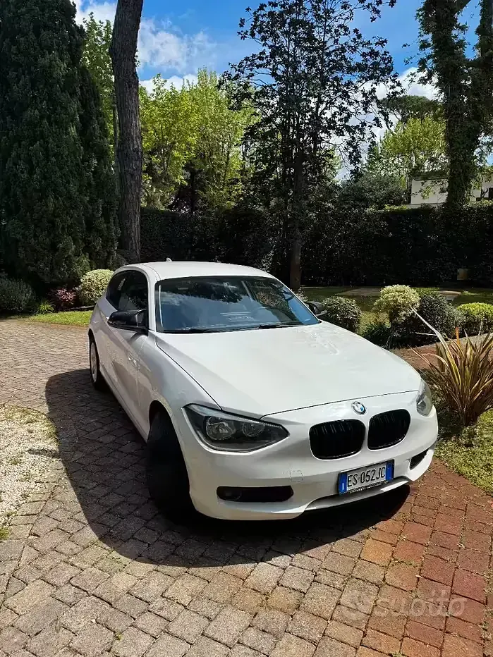 Usata BMW 116 116 CV (85 kW) 2014 Bianco Utilitaria