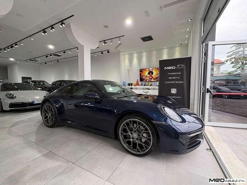 Usata Porsche 992 385 CV (283 kW) 2020 Blu Coupé