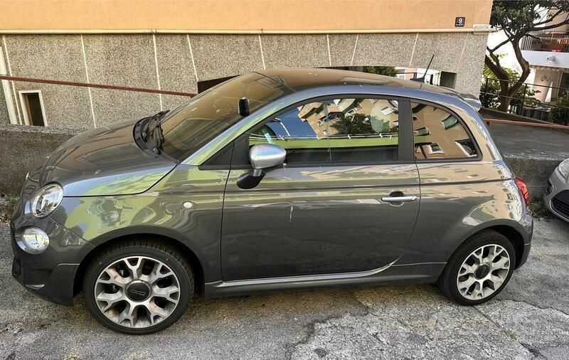 Usata Fiat 500 85 CV (62 kW) 2019 Grigio Utilitaria
