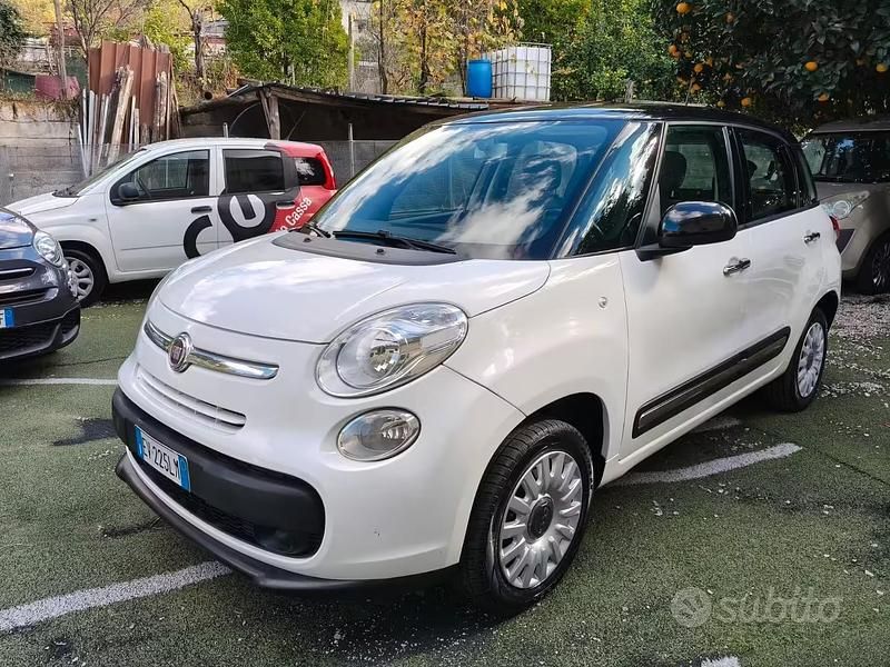 Usata Fiat 500L 80 CV (58 kW) 2014 Bianco Monovolume
