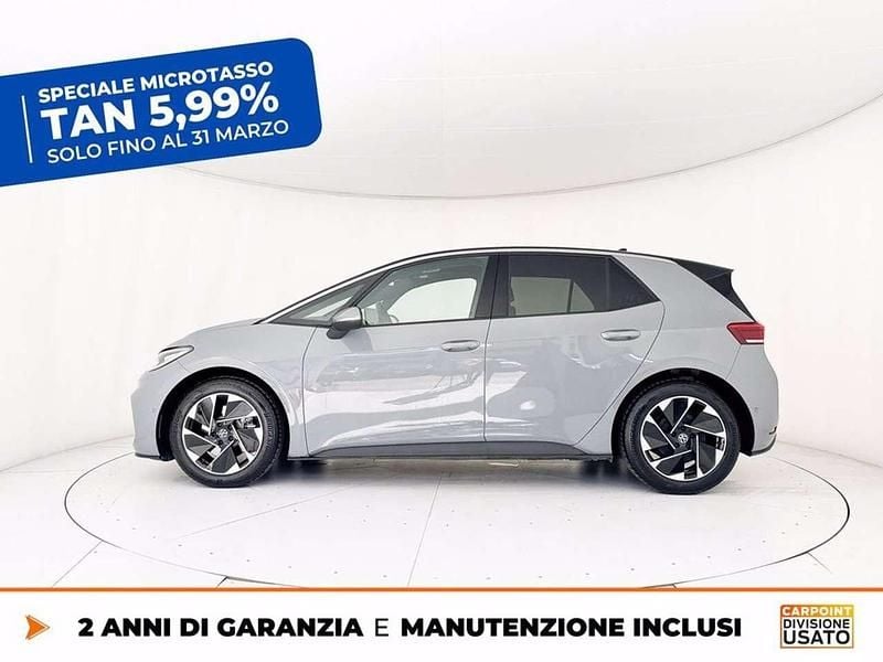 Usata VW ID.3 Pro 69 kW (95 CV) 2025 Moonstone grey nero Utilitaria