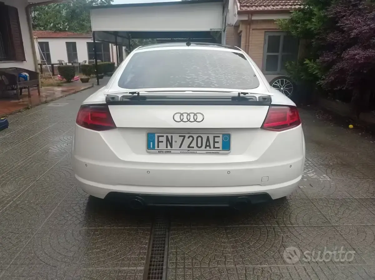 Usata Audi TT 184 CV (135 kW) 2014 Bianco Coupé