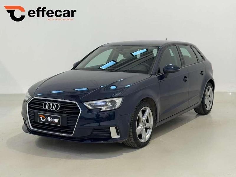 Usata Audi A3 Sport 110 CV (80 kW) 2017 Blu Berlina