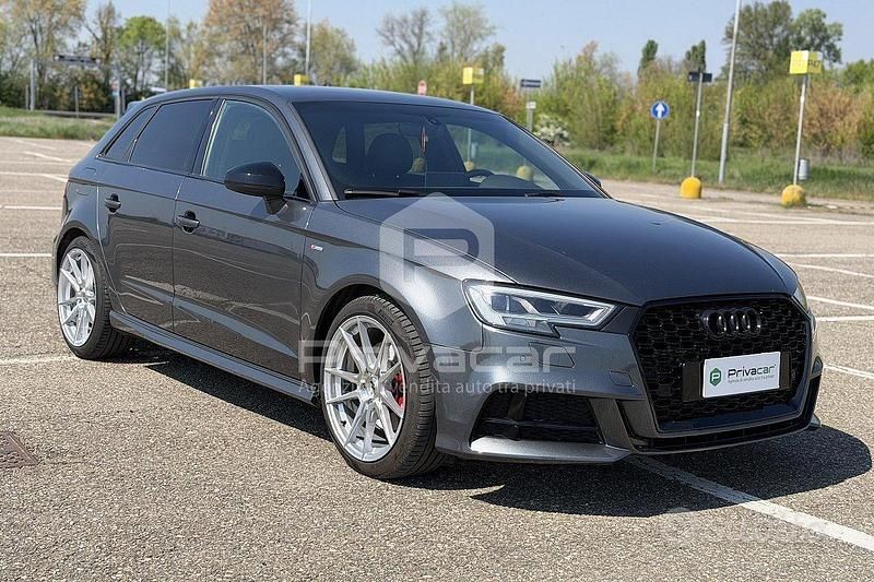 Usata Audi A3 Sportback Sport 184 CV (135 kW) 2016 Grigio Utilitaria