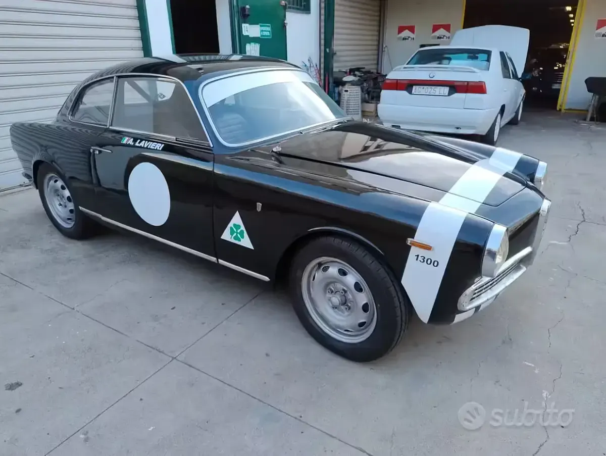 Usata Alfa Romeo Giulietta Sprint 100 CV (73 kW) 1960 Nero Coupé