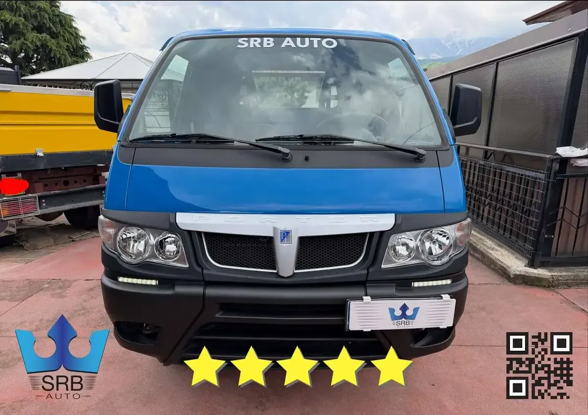 Usata Piaggio Porter 83 CV (61 kW) 2019 Blu/azzurro Furgone