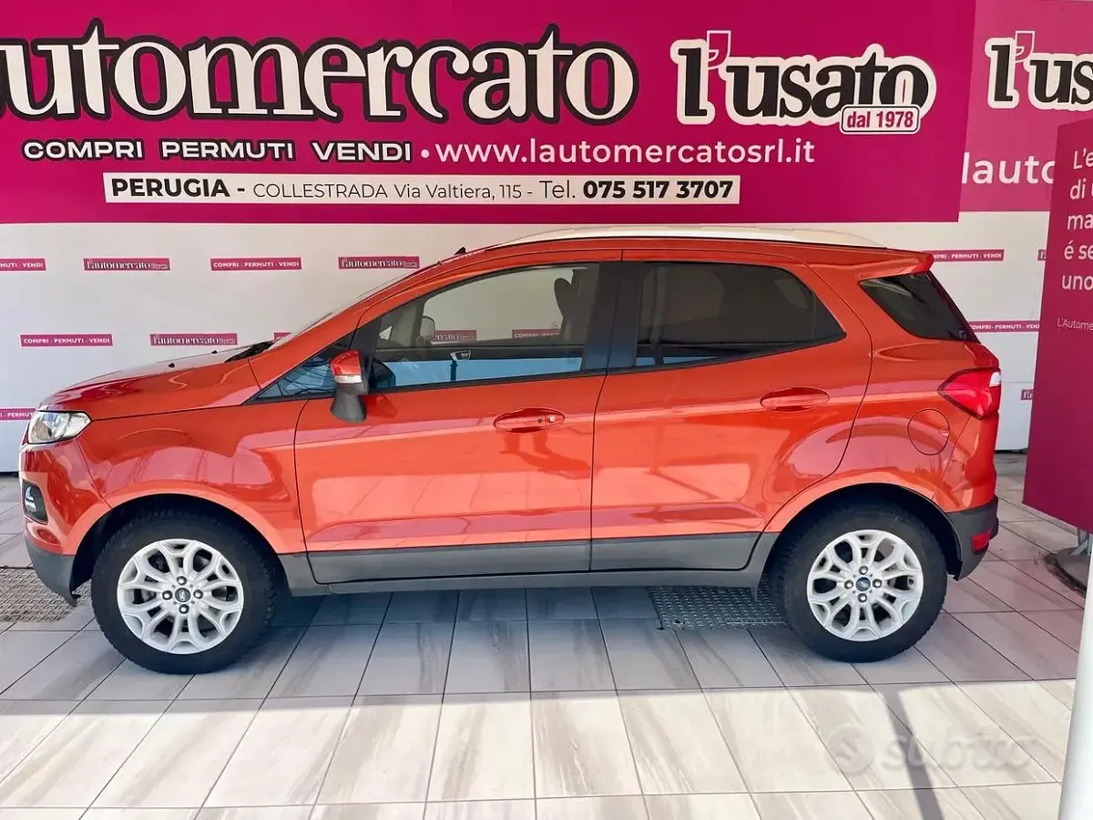 Usata Ford Ecosport Titanium 95 CV (69 kW) 2016 Arancione SUV