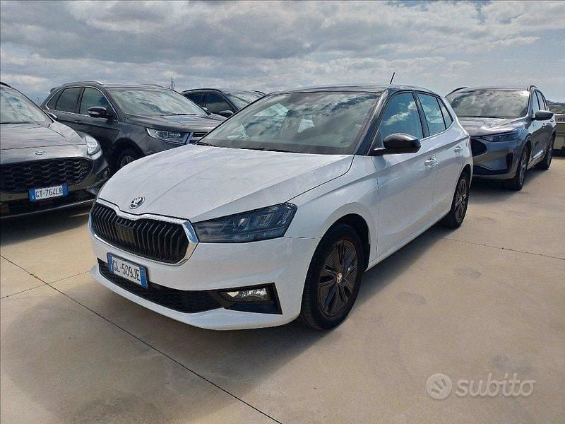 Usata Skoda Fabia Style 95 CV (69 kW) 2023 Bianco Utilitaria