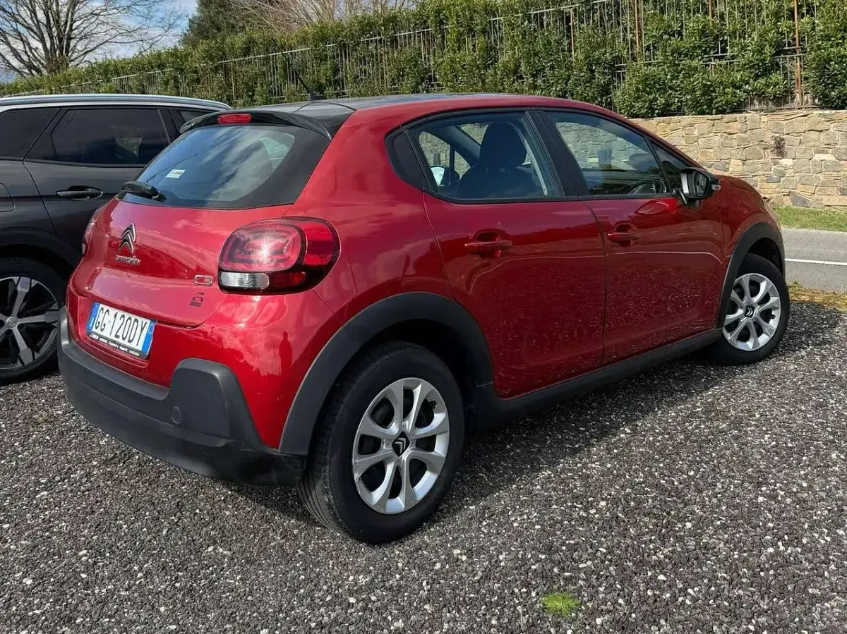 Usata Citroën C3 Feel 102 CV (75 kW) 2021 Rosso Utilitaria