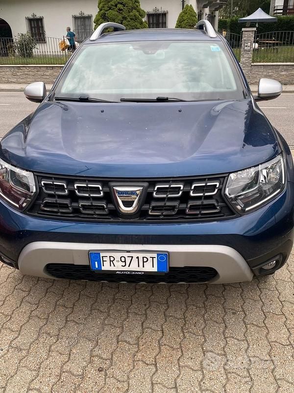 Usata Dacia Duster 110 CV (80 kW) 2018 Blu SUV