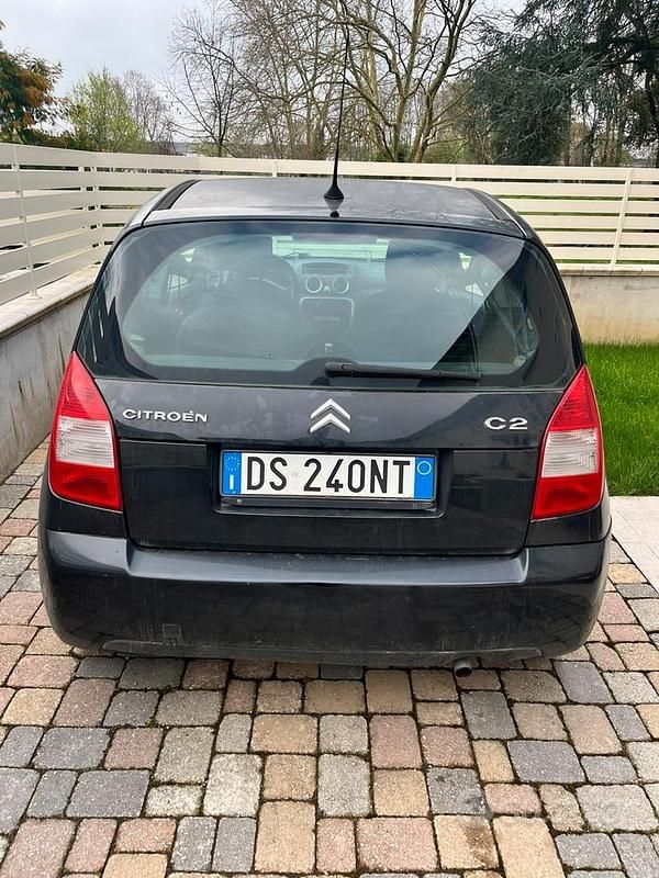 Usata Citroën C2 60 CV (44 kW) 2008 Nero Utilitaria
