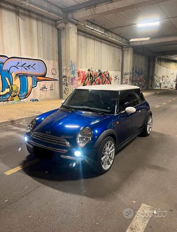 Usata Mini Cooper 2004 Blu Utilitaria