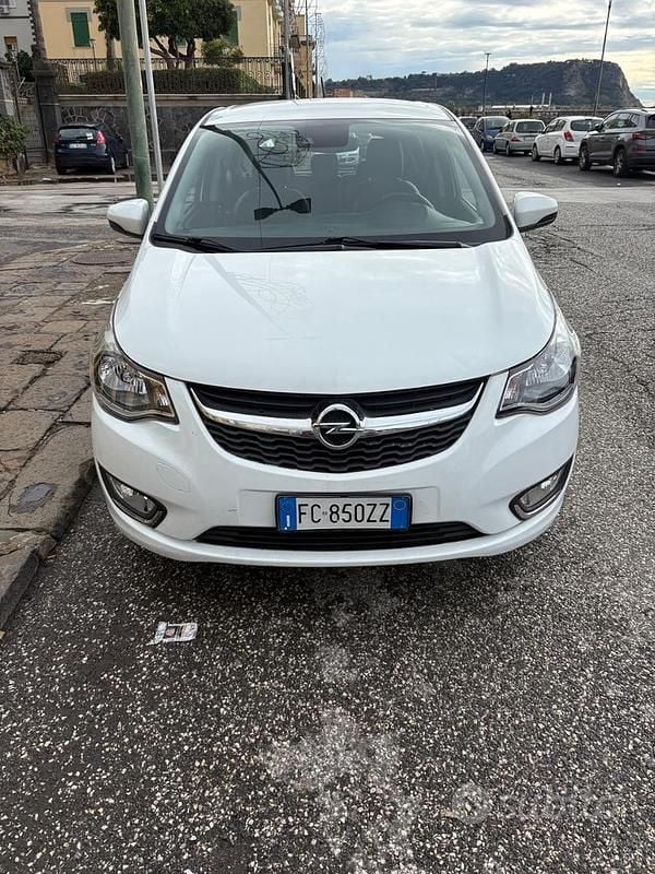 Usata Opel Karl 75 CV (55 kW) 2016 Bianco Utilitaria