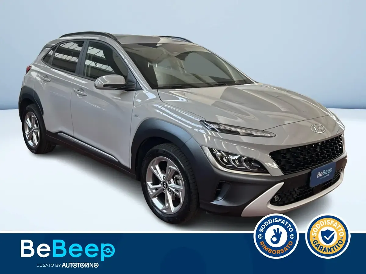 Usata Hyundai Kona 120 CV (88 kW) 2023 Grigio metallizzato SUV